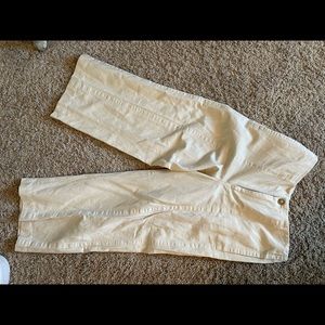 LOFT cropped wide leg pant, curvy 8, NWOT